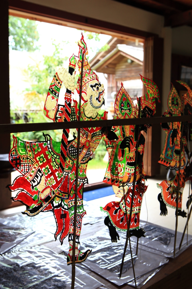 Discover the shadow puppet house in Thailand. Inspired Thailand